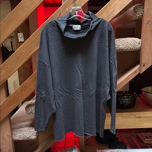 Honeydove mock neck sweatshirt